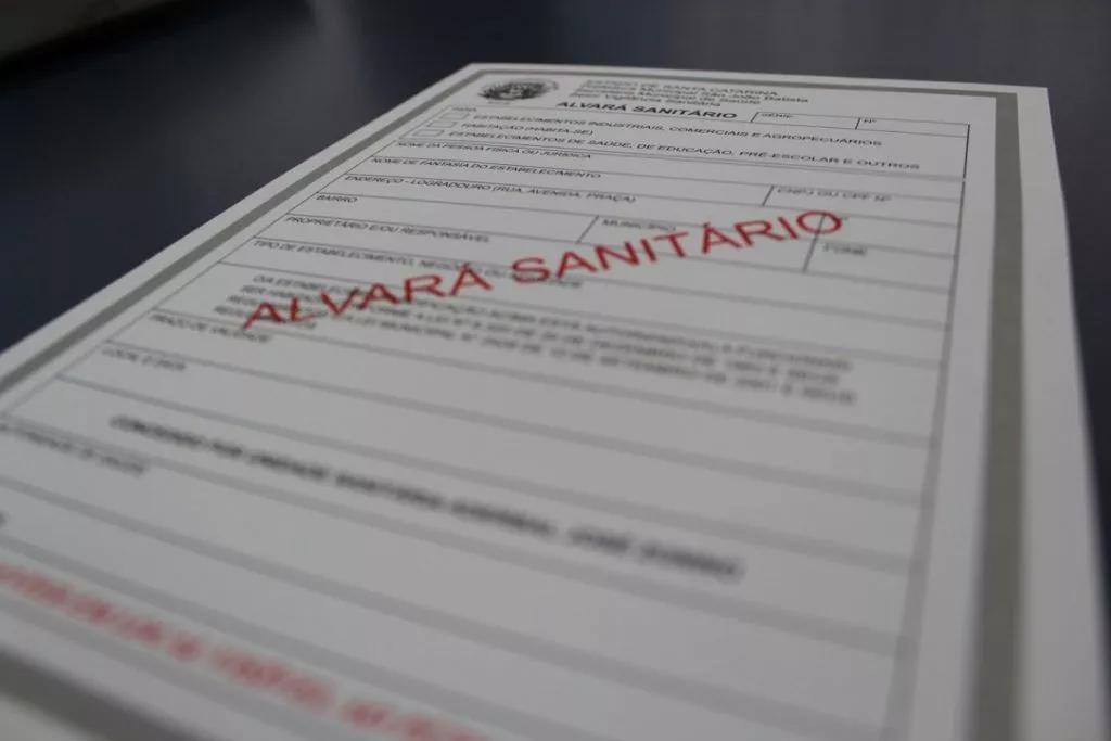 Documentação necessaria e exigida pela Vigilancia Sanitária