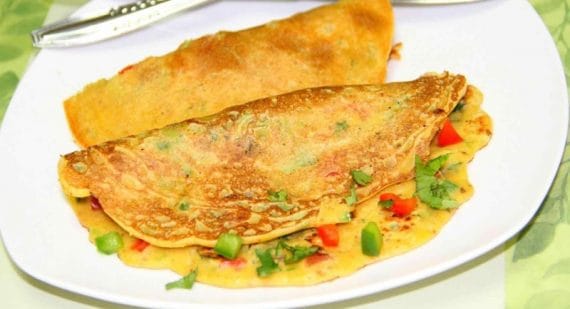 omelete de grão de bico omelete sem ovos