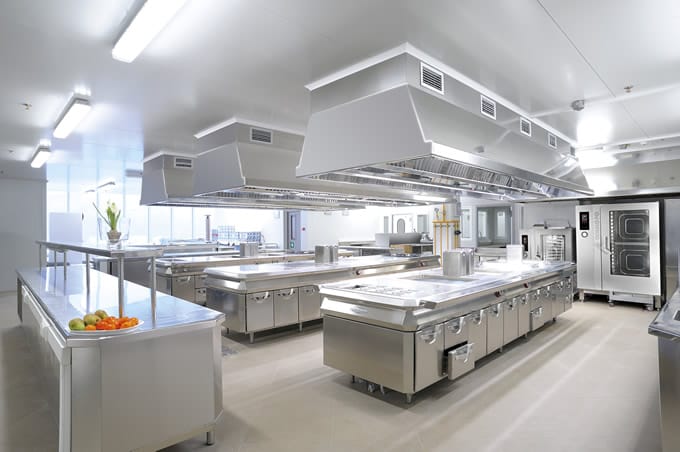 Quais são as etapas para elaboração de um layout na Indústria de Alimentos, Escola e Restaurante?