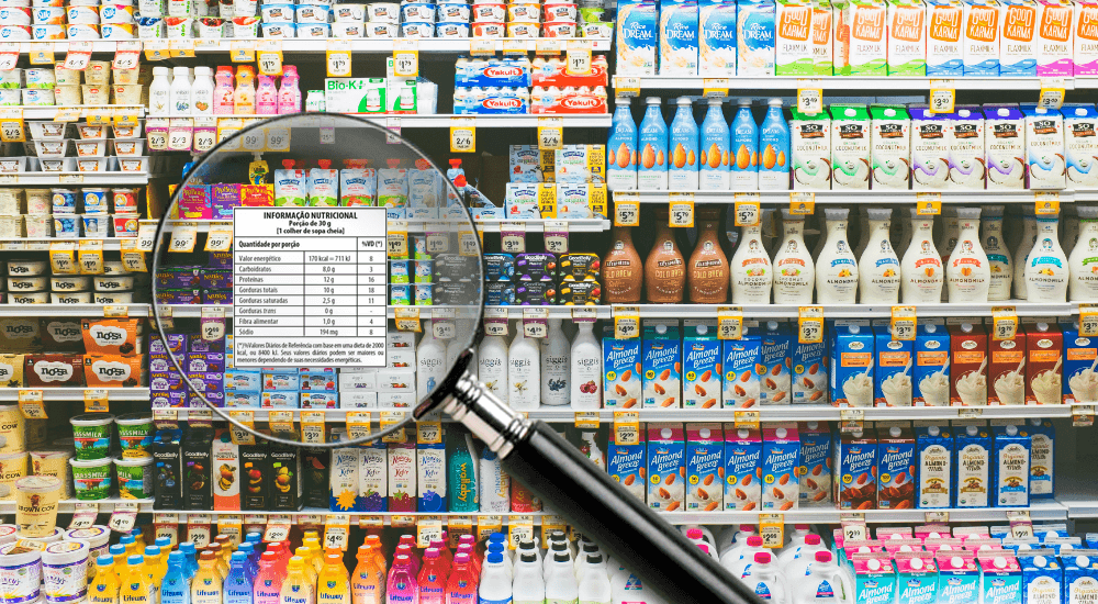 Exemplo visual de rótulo adequado segundo legislação brasileira - Consultoria de Rotulagem de alimentos Checklist para rotulagem conforme RDC 429/2020 da Anvisa