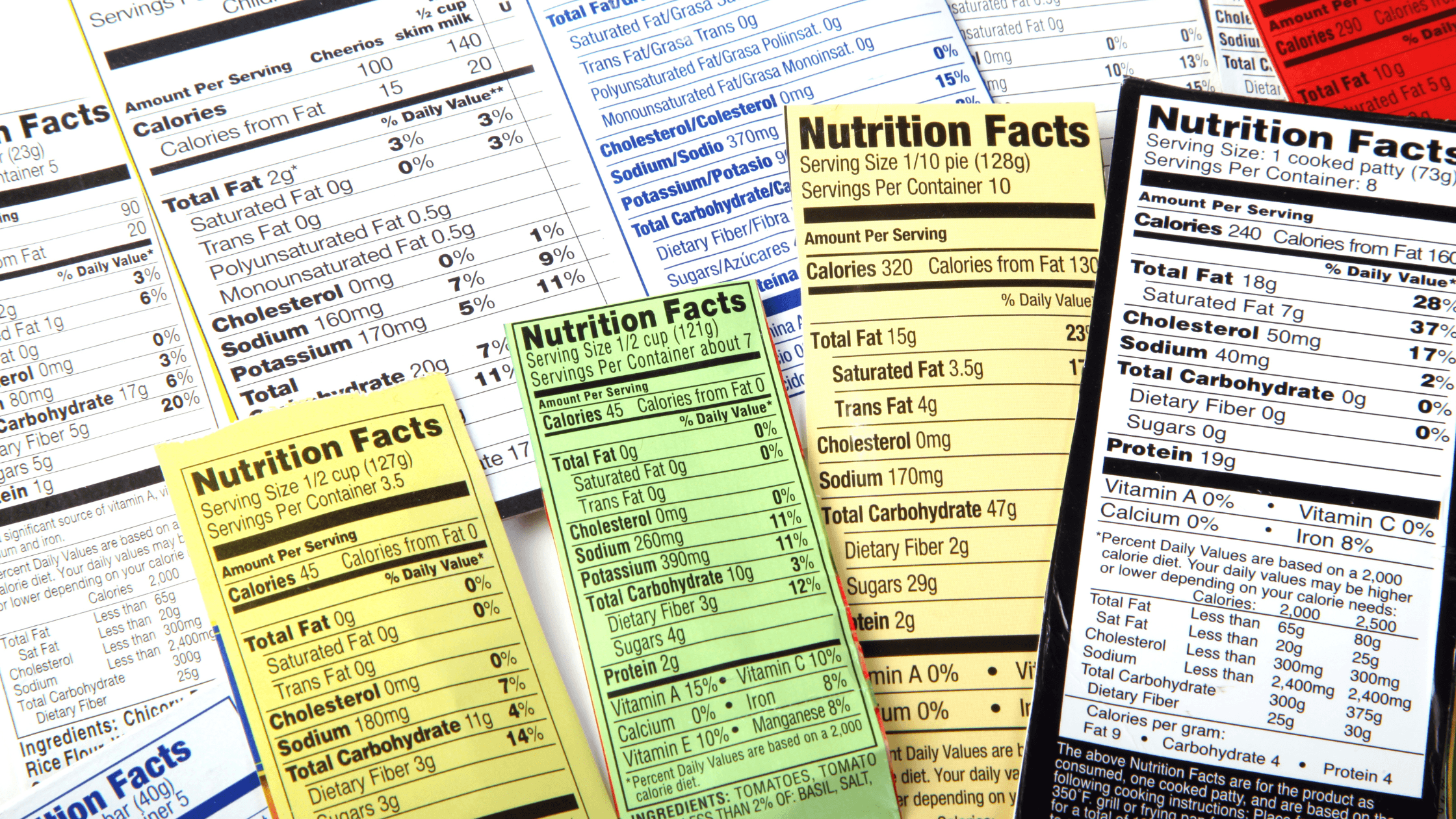 Tabelas Nutricional FDA (Food and Drug Administration) - Estados Unidos - Elaboração e adequação de Tabelas Nutricionais FDA