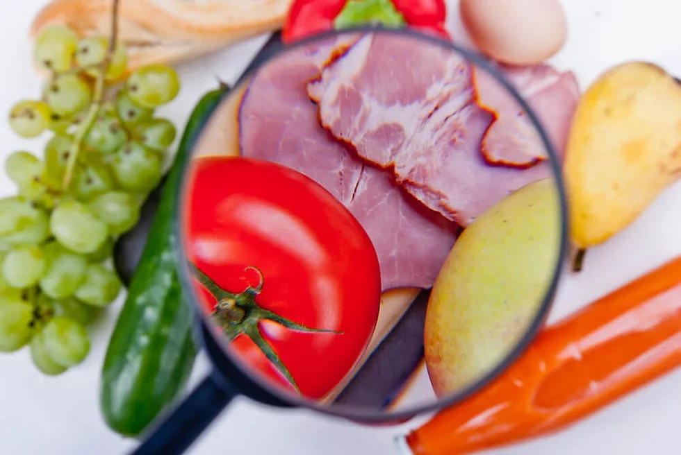 Profissionais realizando controle de qualidade em uma indústria de produtos de origem animal, seguindo os princípios do APPCC.