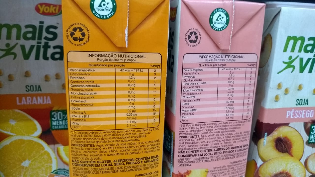 Rotulagem de Alimentos de Origem Vegeta