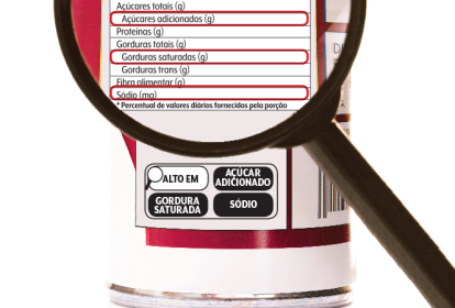 rótulo nutricional a ser elaborado pela empresa Nutri Mix